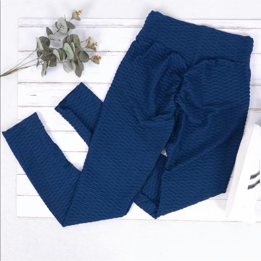 Textured Honeycomb Leggings - Picture 6 of 8